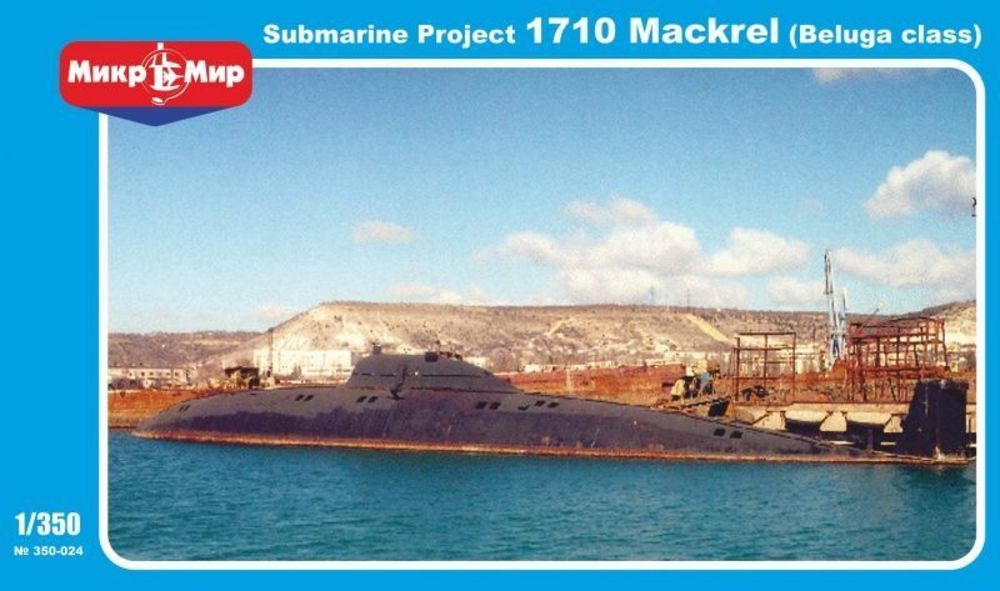 Soviet submarine Projekt 1710 Mackrel (Beluga class)