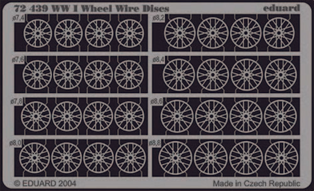 WWI Wheel Wire Discs