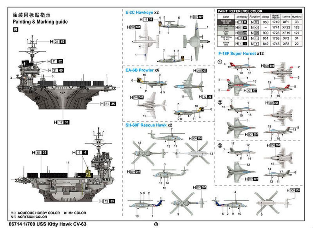 USS Kitty Hawk CV-63