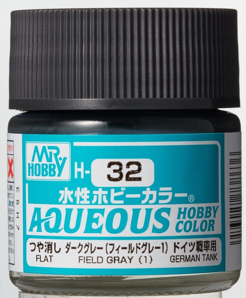 Mr Hobby -Gunze Aqueous Hobby Colors (10 ml) Field Gray (1)