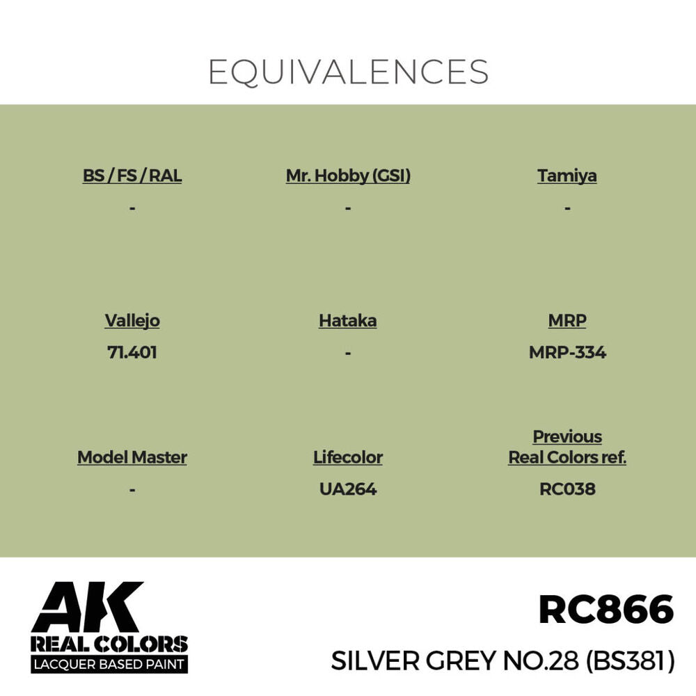 Silver Grey No.28 (BS381) 17 ml.