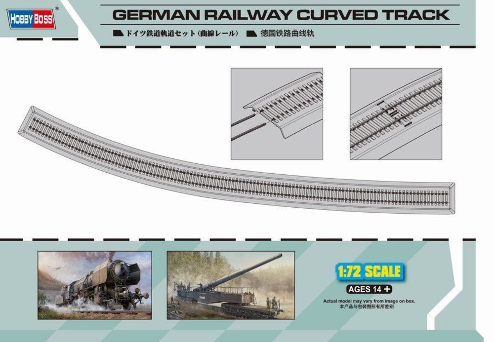 German Railway Curved Track