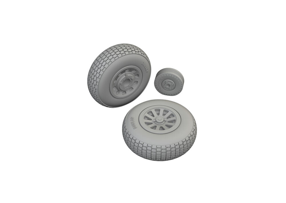 P-51D wheels block tread 2 1/72