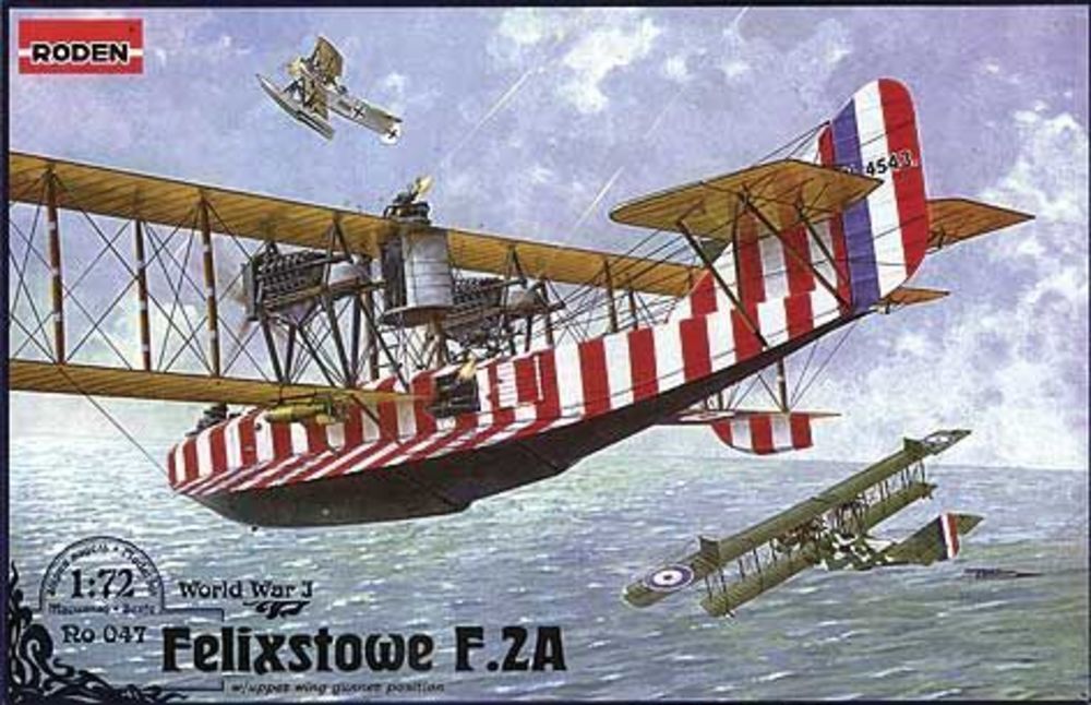 Felixstowe F.2A w/upper wing gunner position