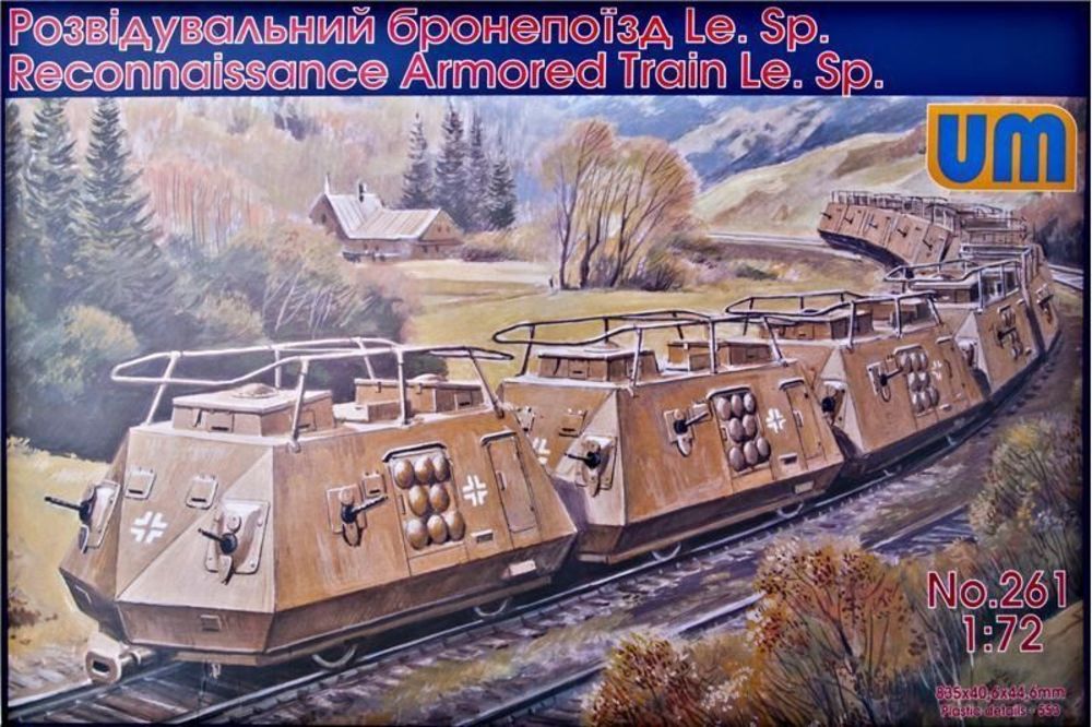 Reconnaissance armored train Le.Sp