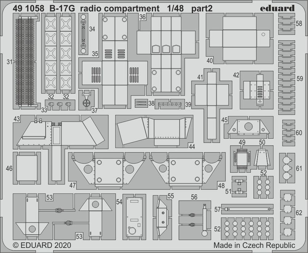 B-17G radio compartment for HKM