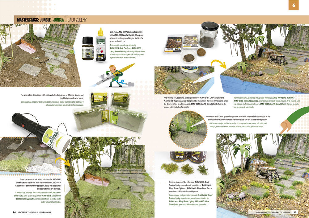 MODELLING SCHOOL - How to use Vegetation in your Dioramas (Multilingual)