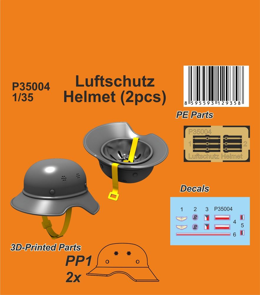 Luftschutz Helmet (2pcs)