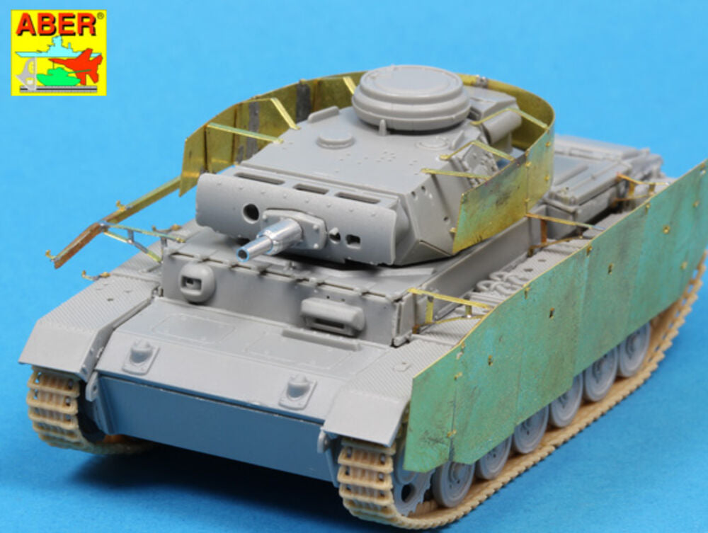 Side skirts for PzKpfw III