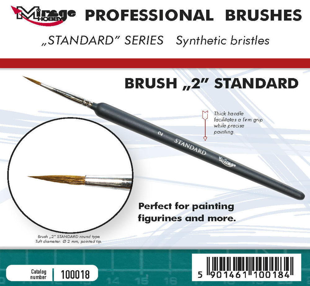 MIRAGE BRUSH STANDARD SIZE 2