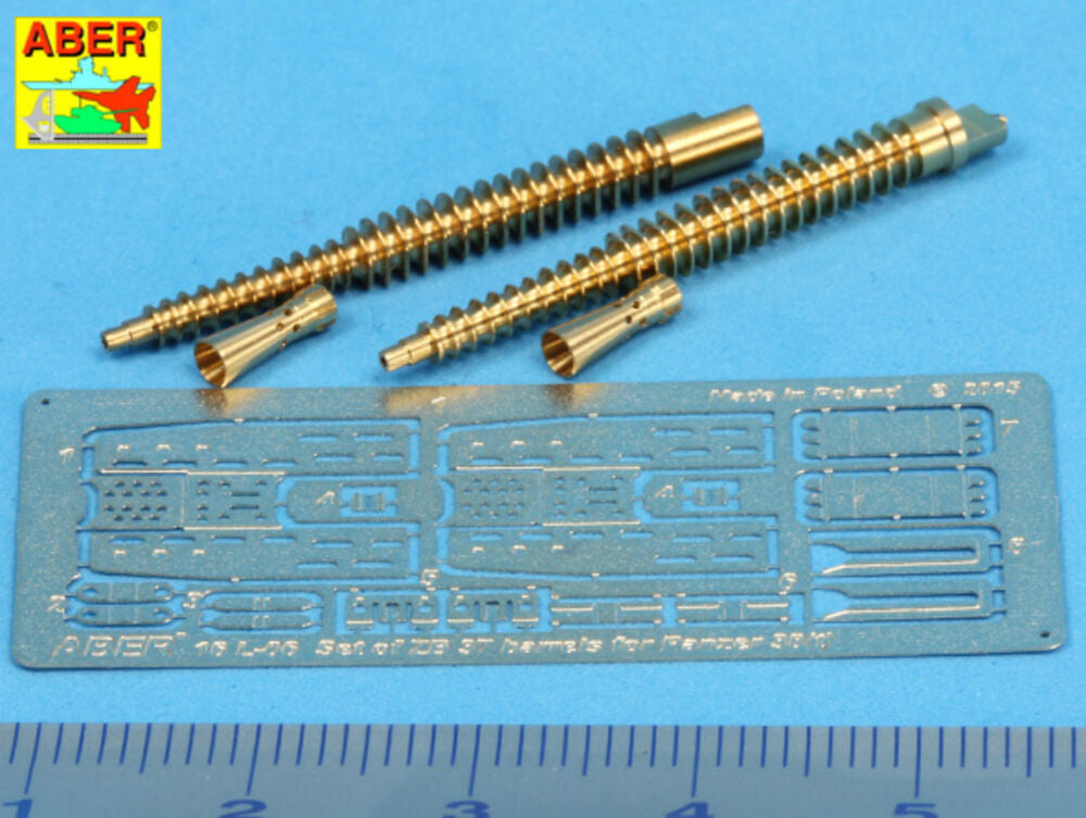 Set of two barrels ZB 37 for Panzer 38(t)