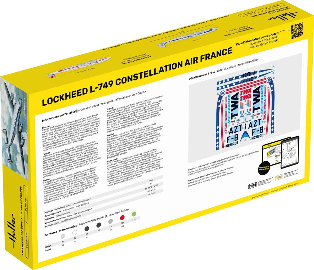 STARTER KIT L-749 Constellation A.F.