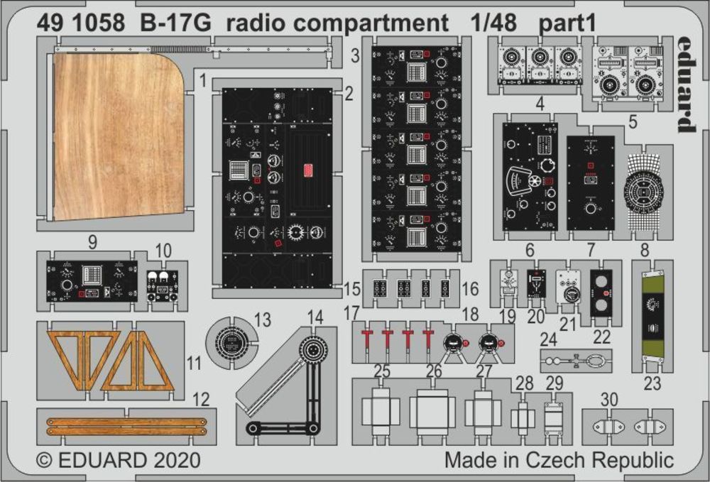 B-17G radio compartment for HKM