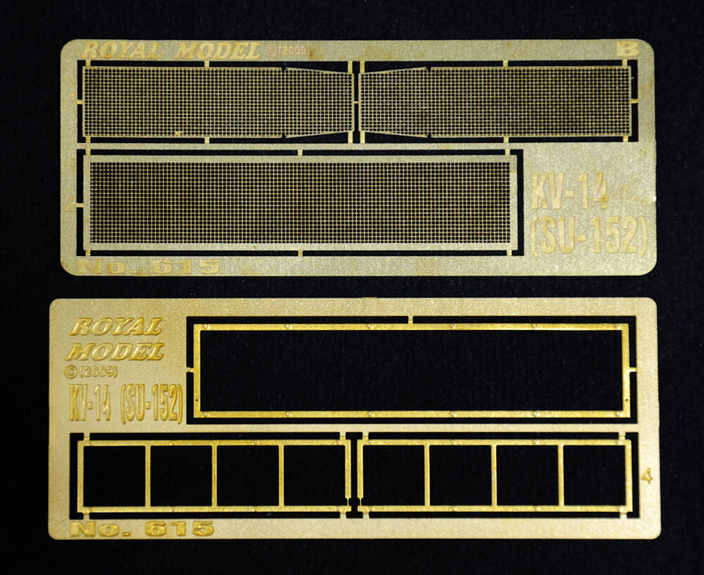 Engine grill screen KV 14 (SU-152)