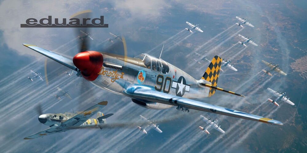 P-51B Mustang Birdcage canopy 1/48 EDUARD-PROFIPACK