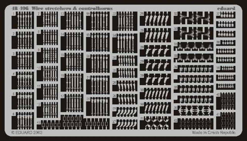 Wire stretchers & controlhorns