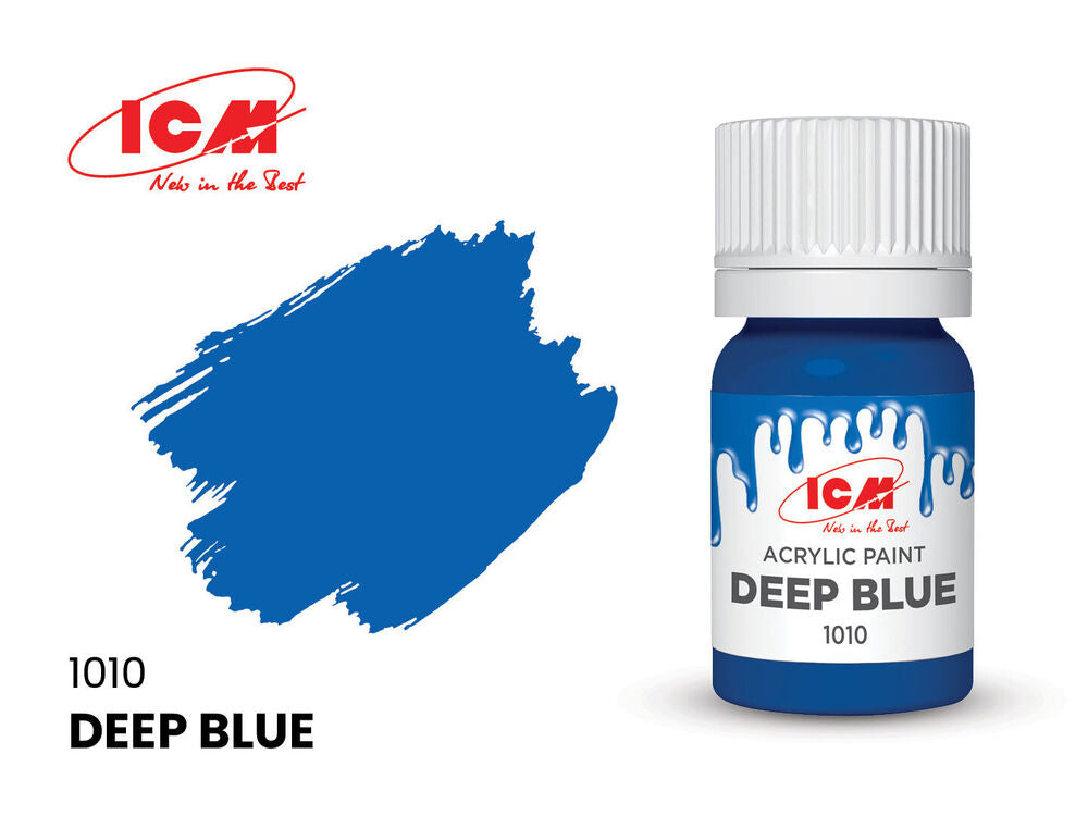 BASIC COLORS Deep Blue bottle 12 ml