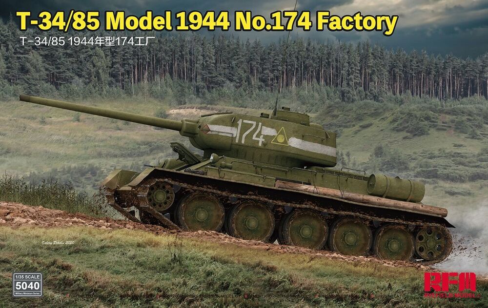 T-34/85 Model 1944 No.174 Factory