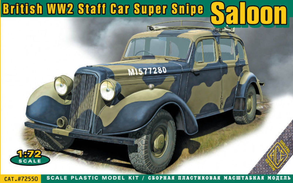 Super Snipe Saloon British Staff Car WW2