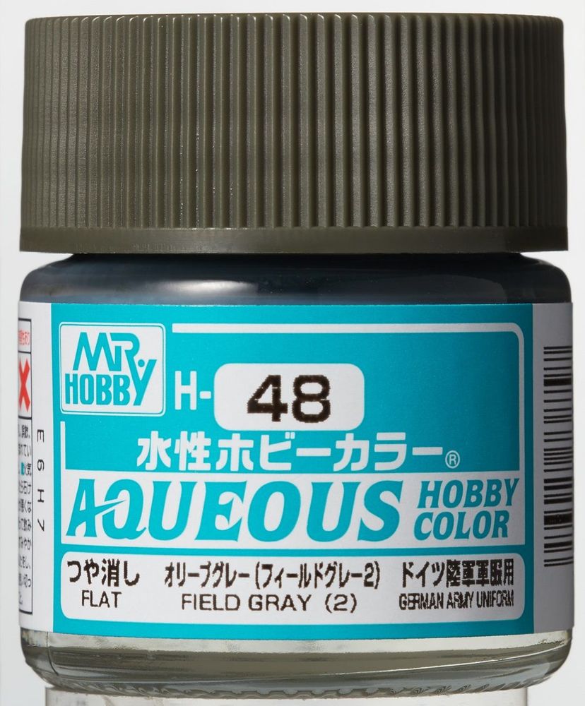 Mr Hobby -Gunze Aqueous Hobby Colors (10 ml) Field Gray (2)