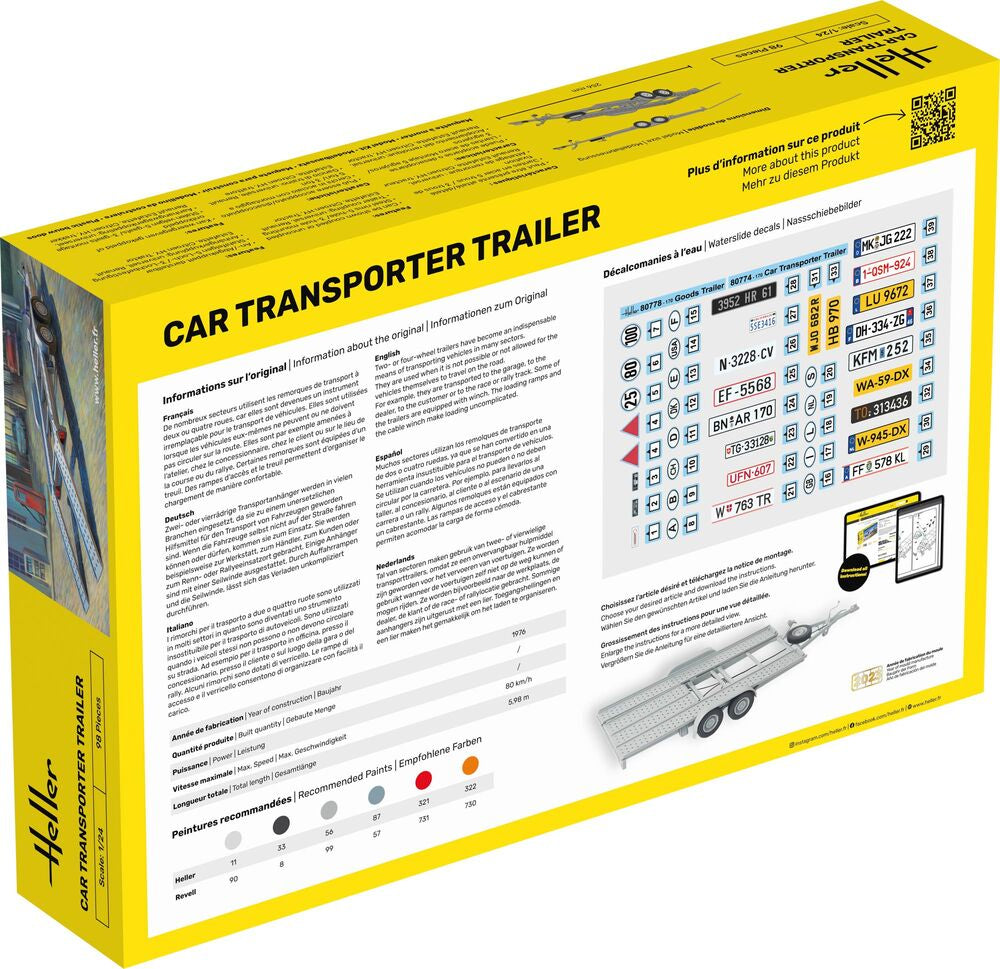 STARTER KIT Car Transporter Trailer