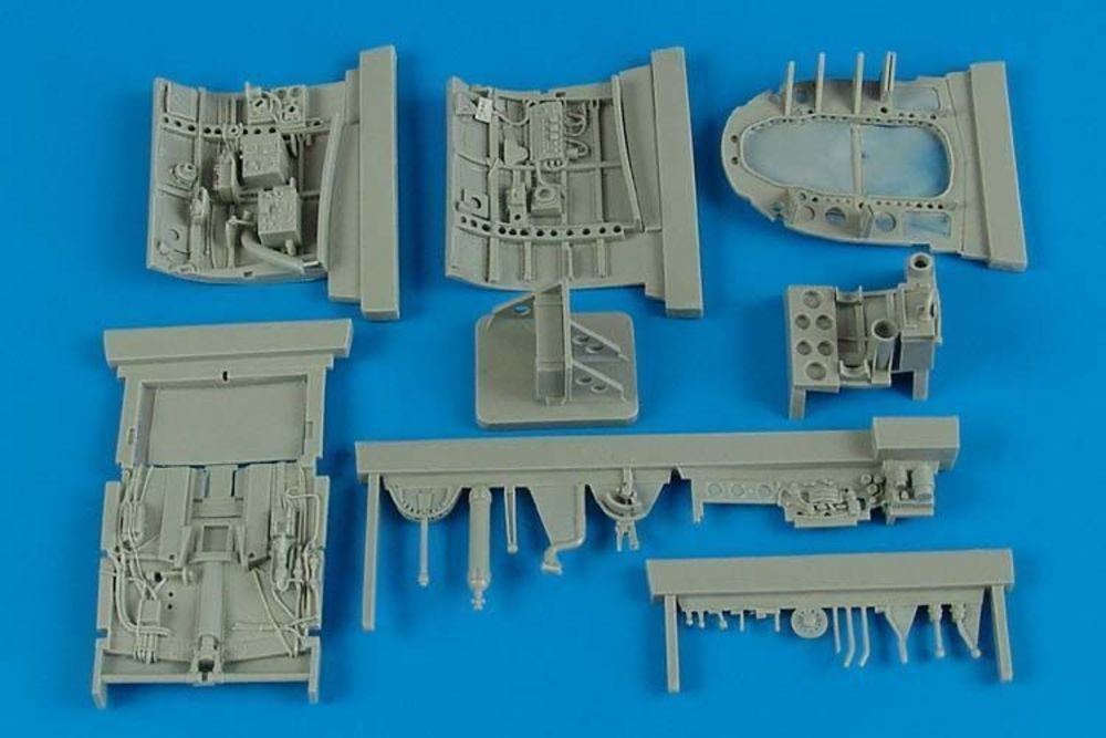 A6M2b Zero cockpit set for Tamiya