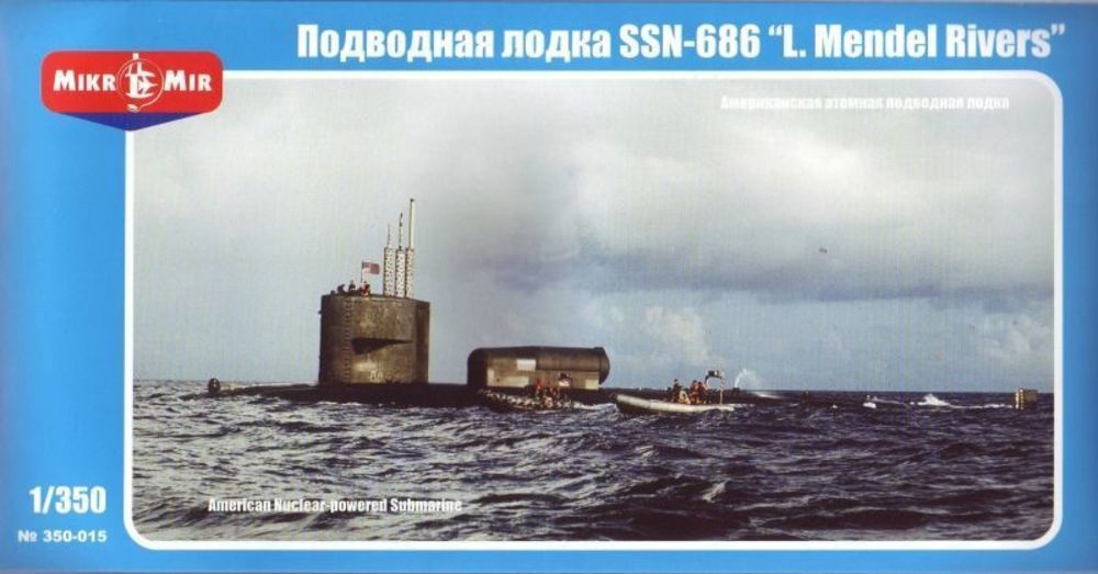 U.S.nuclear-powered submarine SSN-686 MR