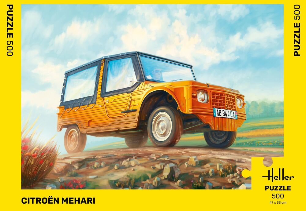 Puzzle Citroen Mehari 500 Pieces