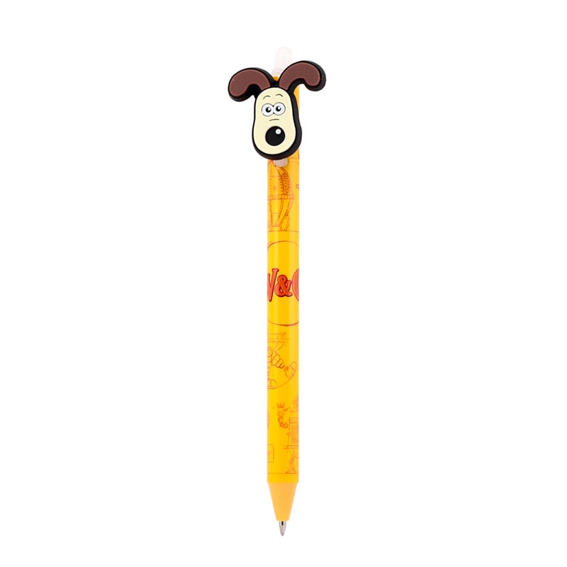 WALLACE & GROMIT - Head Topper Erasable Gel Pen (Display of 36 pcs)