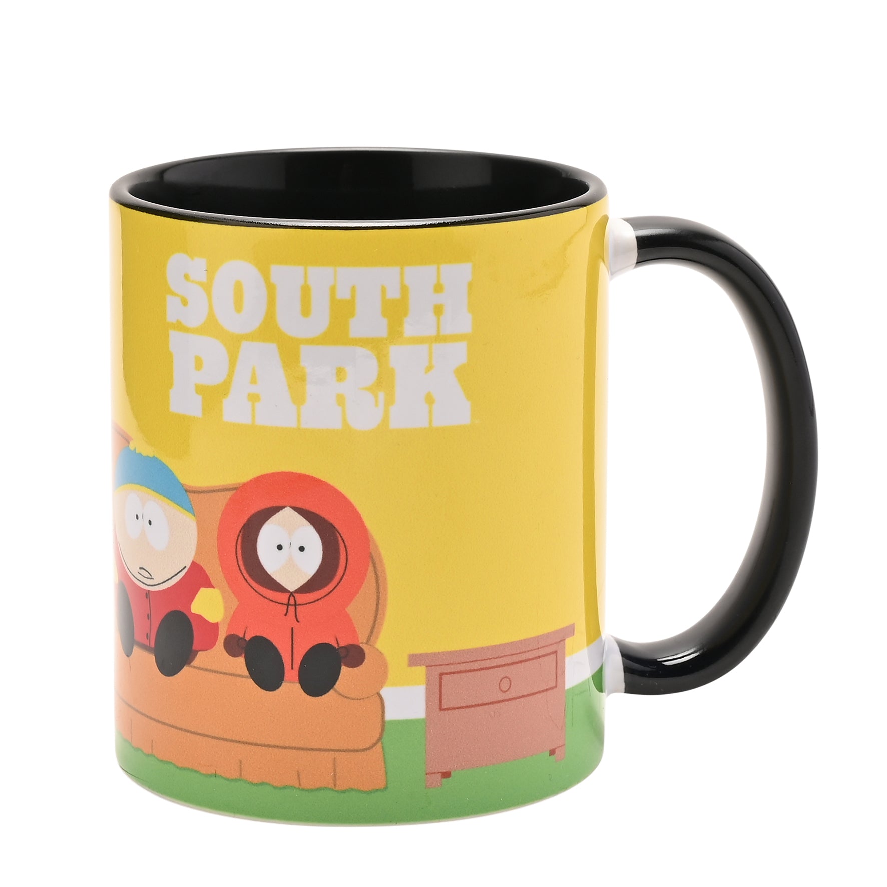 SOUTH PARK - Watching TV - Inner Colored Mug - 11oz