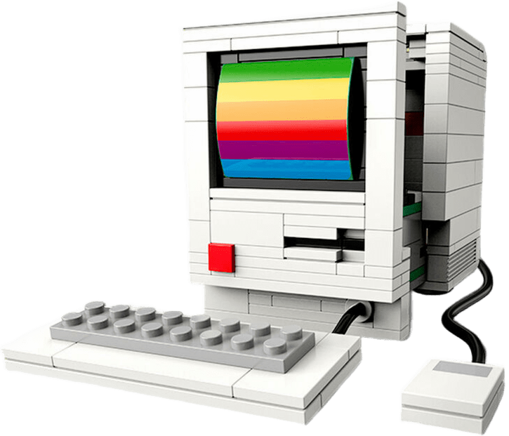 POP SERIES - Construction Kit - 1984 Computer - 274pc