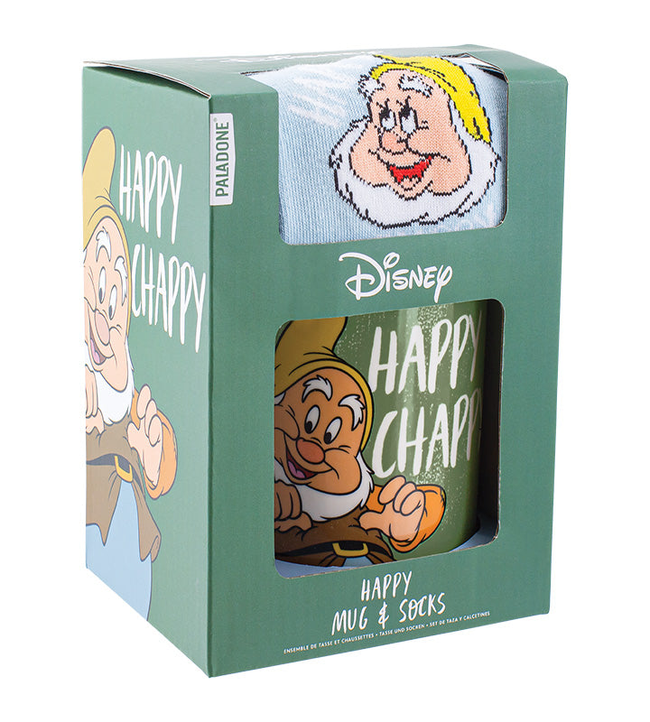 SNOW WHITE - Happy - Mug and Socks