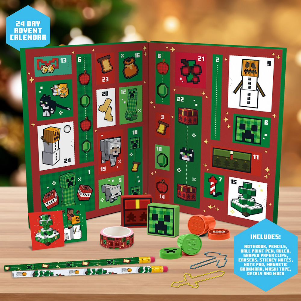 MINECRAFT - Stationery - 24 days Advent Calendar