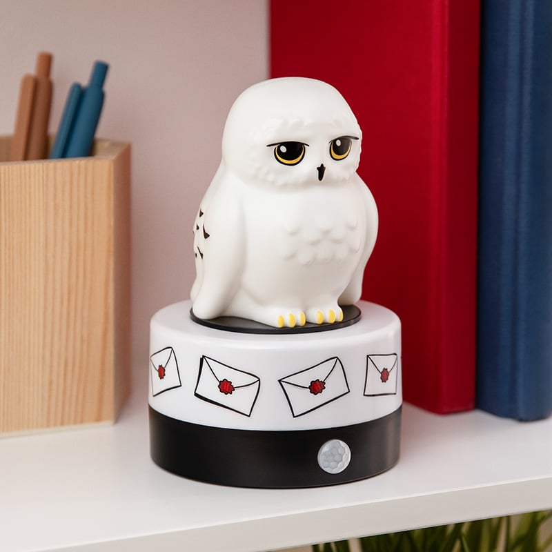 HARRY POTTER - Hedwige - Lampe & Son avec Détecteur de Mouvement