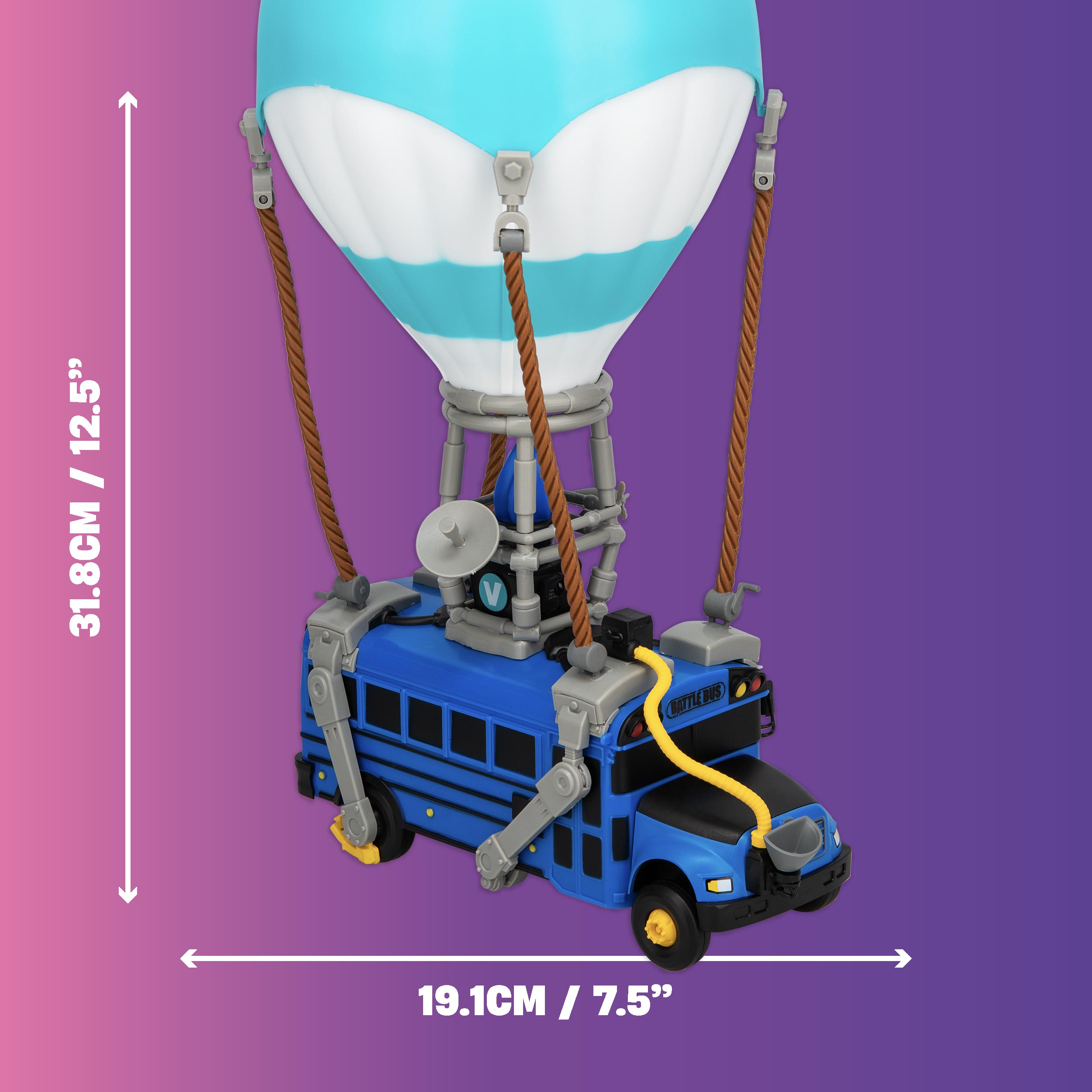 FORNITE - Battle Bus - Diorama Light 31cm