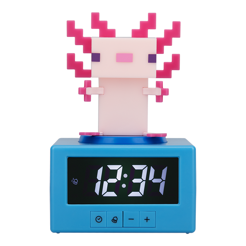 MINECRAFT - Axoloti - Icon Lamp Alarm Clock 4,7inch