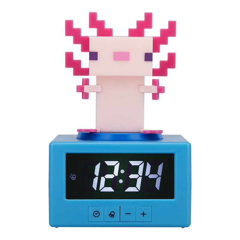 MINECRAFT - Axoloti - Icon Lamp Alarm Clock 4,7inch