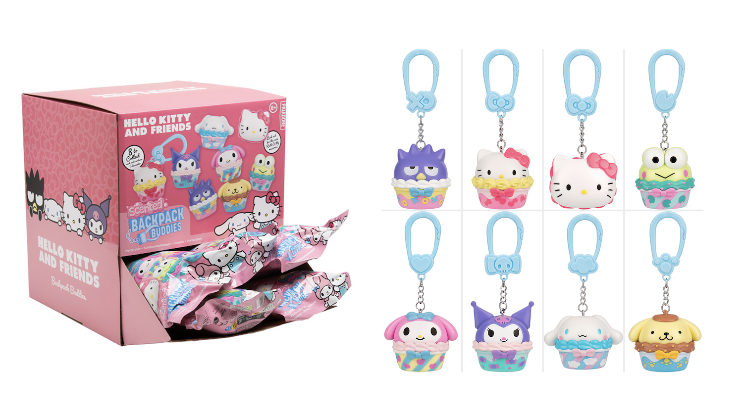 HELLO KITTY - Sweet Treats - Backpack Buddies (Display 24 Pcs)