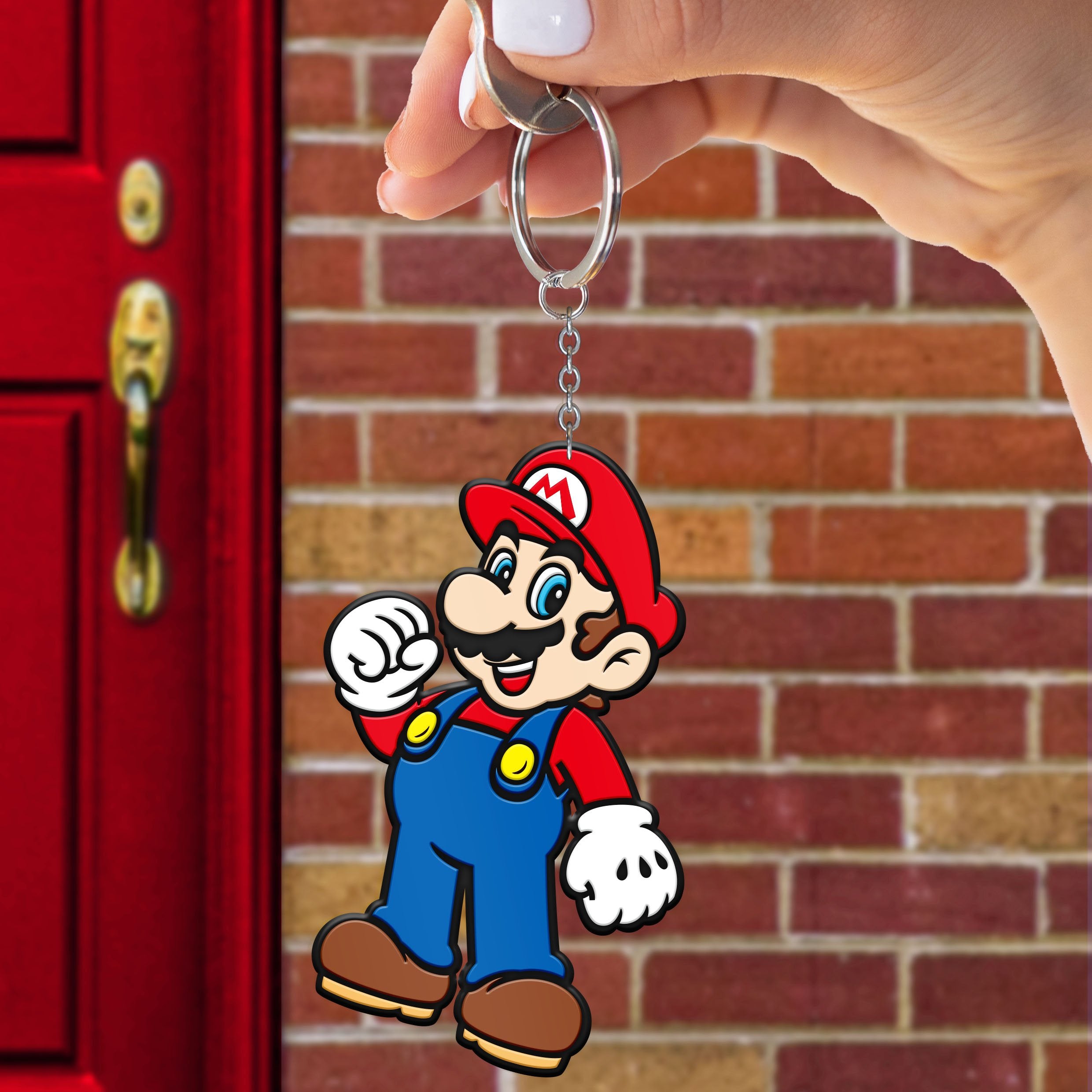 SUPER MARIO - PVC Keychain