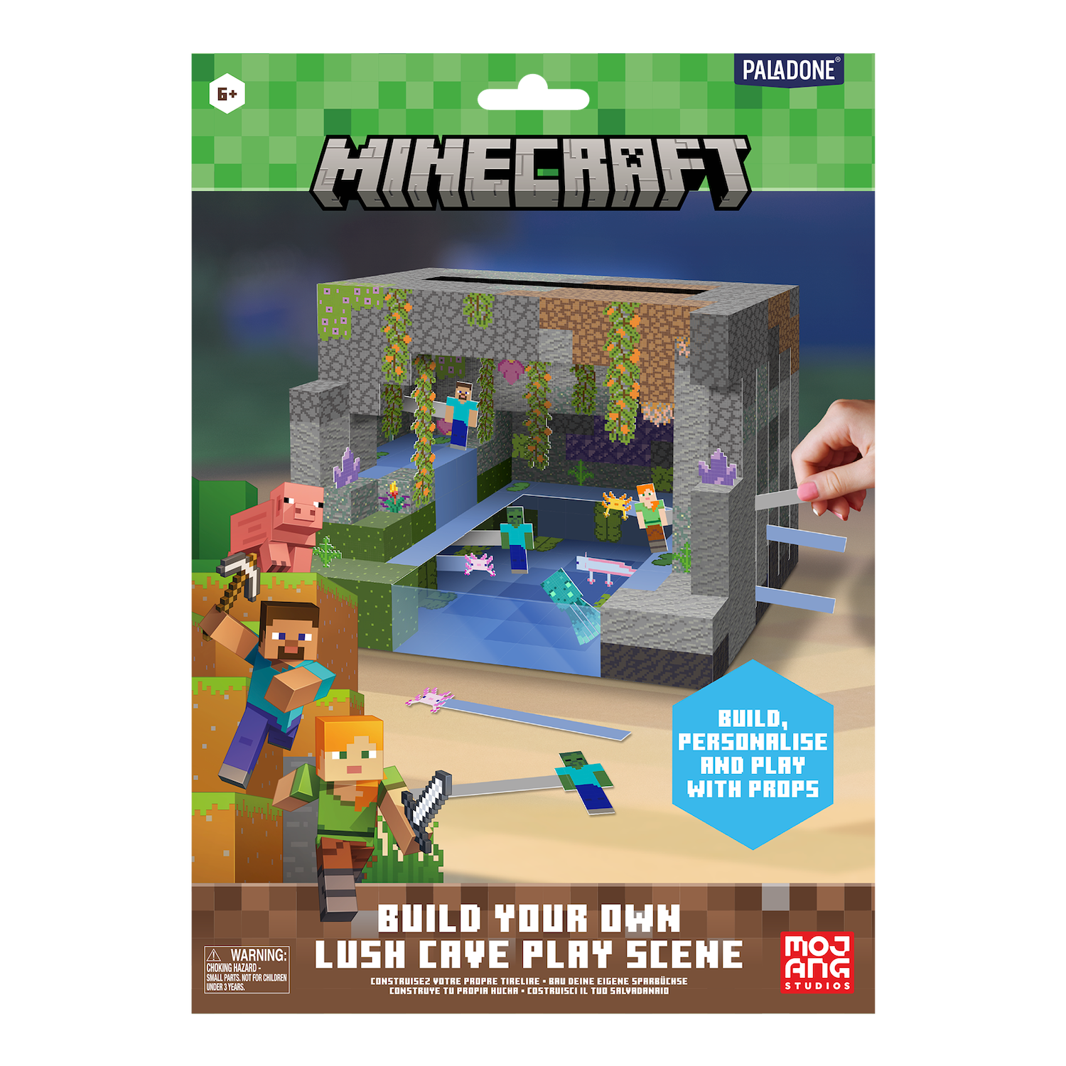 MINECRAFT- Construction Kit 3D Scene