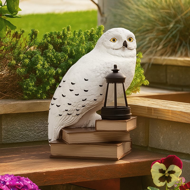 HARRY POTTER - Hedwig - 'LunaGlo' Outdoor Solar Light 13''