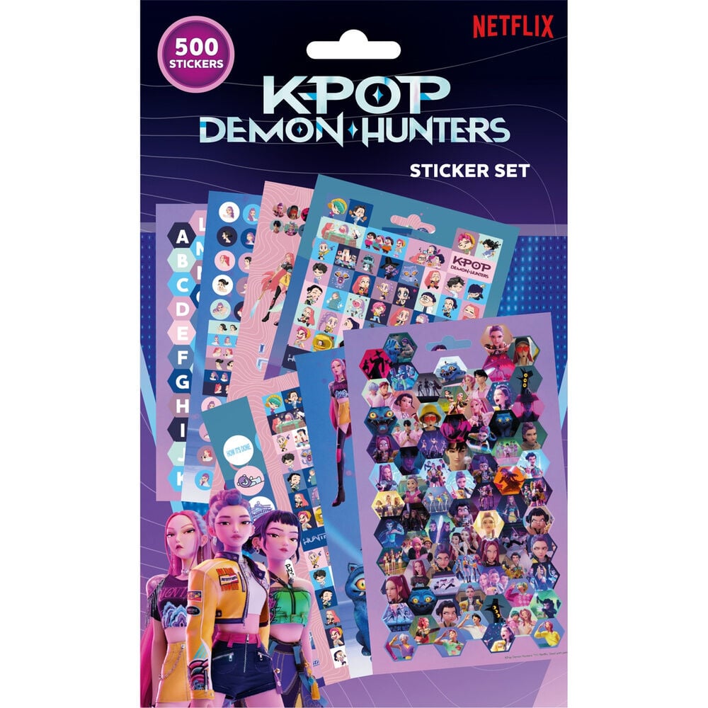 K-POP DEMON HUNTER - Sticker Book (500pc)