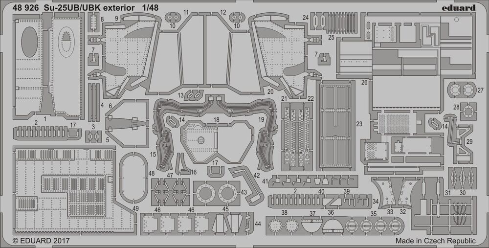 Su-25UB/UBK exterior for SMER