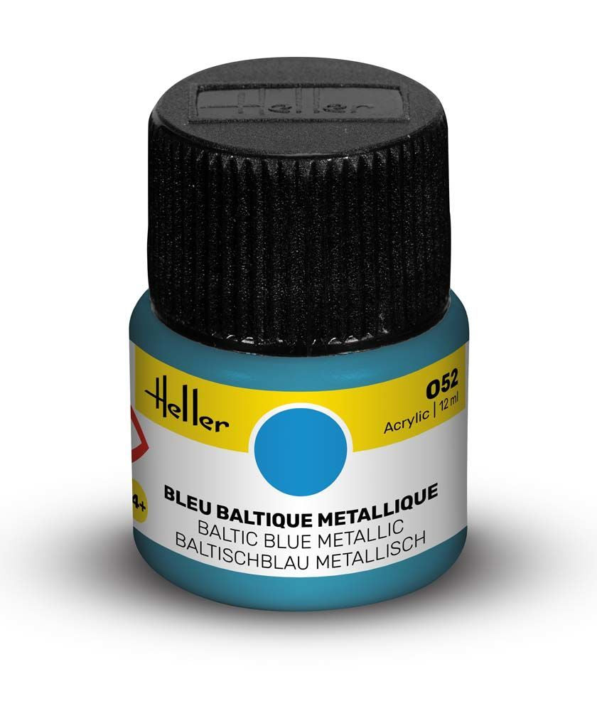 Peinture Acrylic 052 bleu baltique metallique