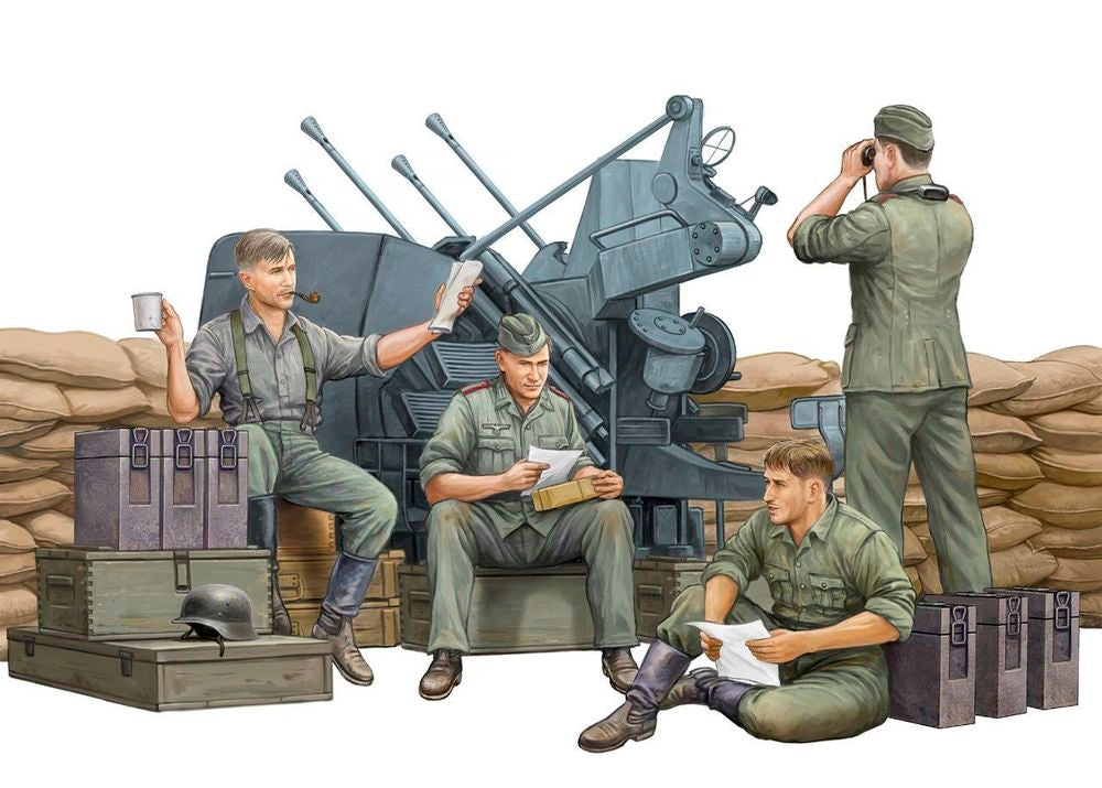 German Anti-Aircraft Gun Crew