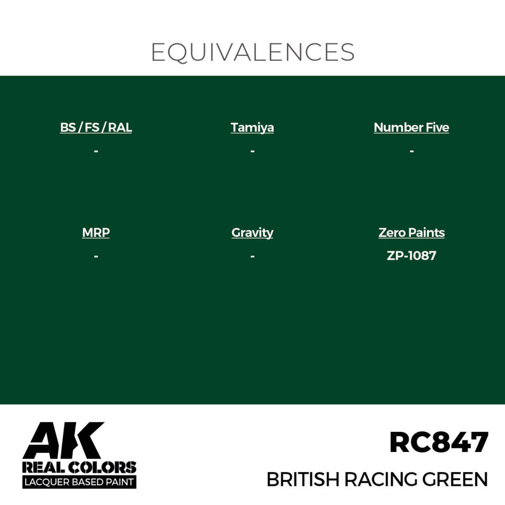 British Racing Green 17 ml.