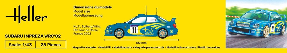 STARTER KIT Impreza WRC'02