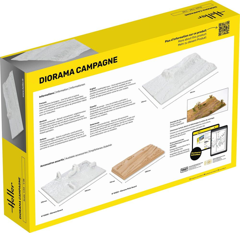 Socle Diorama Campagne