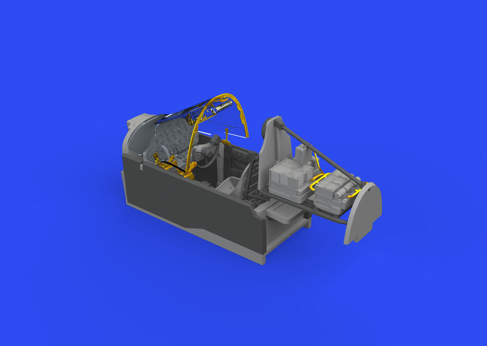 P-38H cockpit for Tamiya