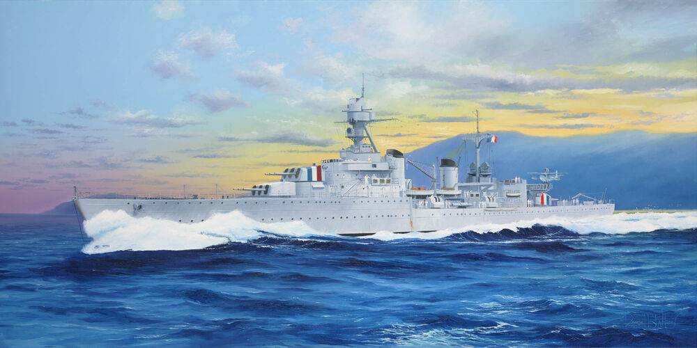 French Light Cruiser Marseillaise